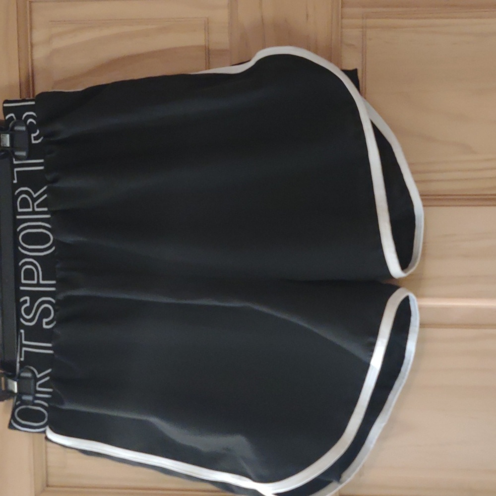 Sports shorts with built in shorts